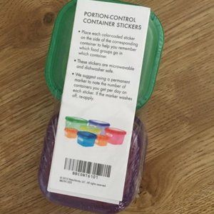 NEW ❤️ NEW- Portion-Control 7-Piece Container set - Nutrition on point